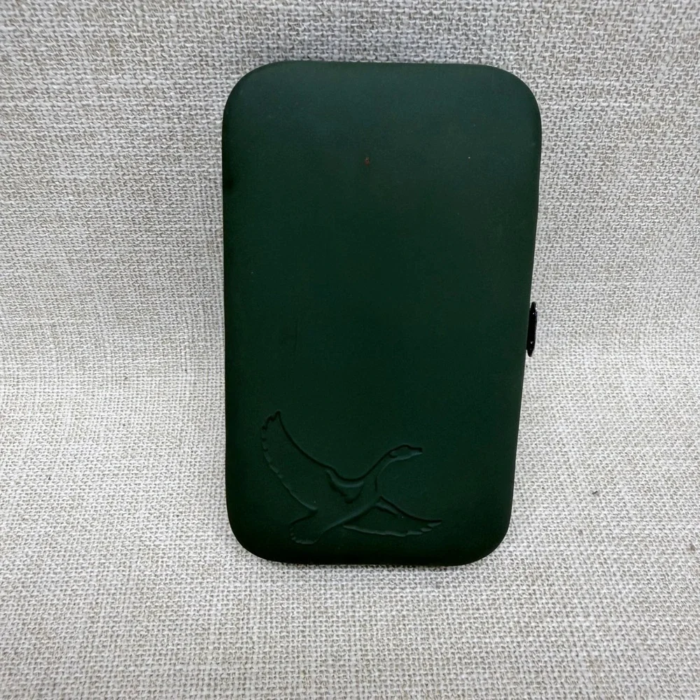 Ducks Unlimited 5 Piece Manicure Set Hunter Green Travel Case Grooming Kit